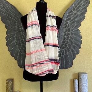 American Eagle Outfitters Scarf With Embroidery